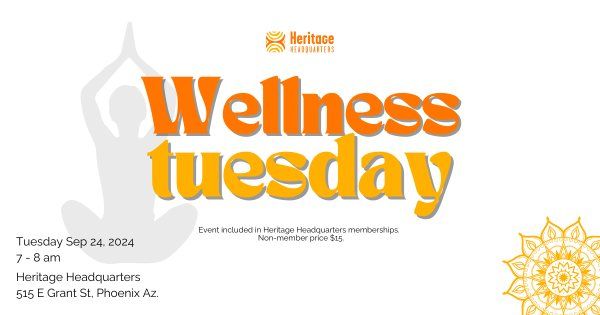 Wellness Tuesday