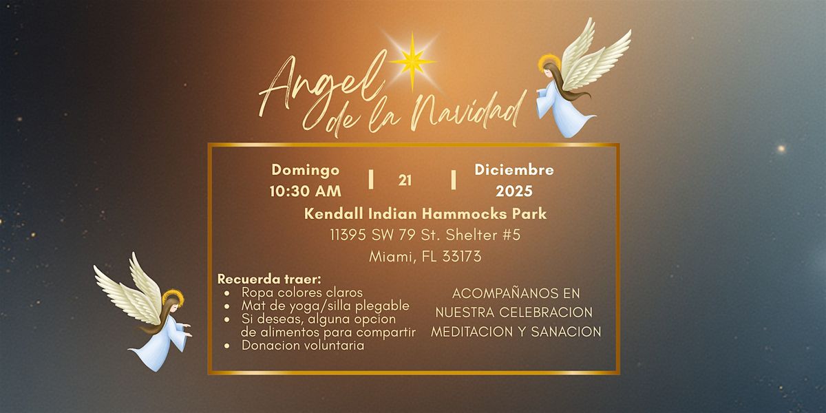 Angel de la Navidad Celebracion Meditacion y Sanacion