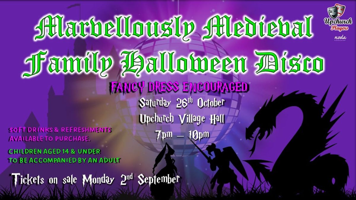 Marvellously Medieval Halloween Disco