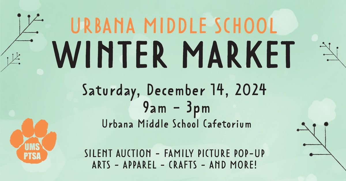 Urbana Middle School Winter Market