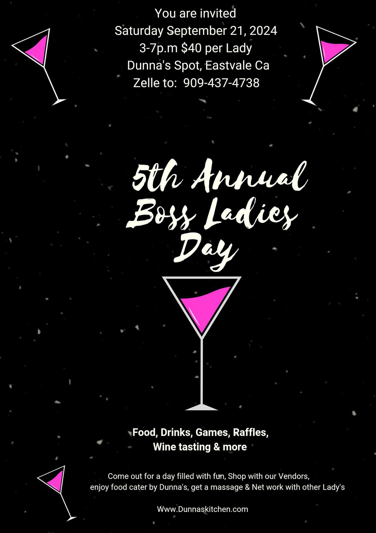 5th Annual Boss Ladies Day