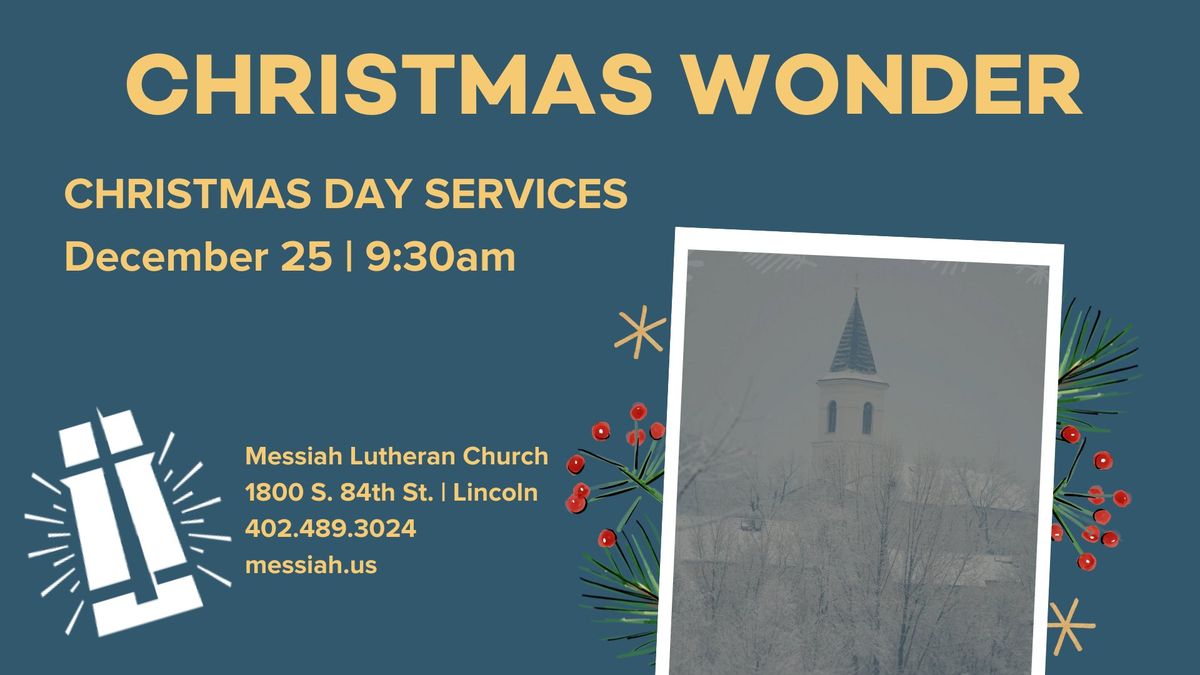 Christmas Day Services at Messiah