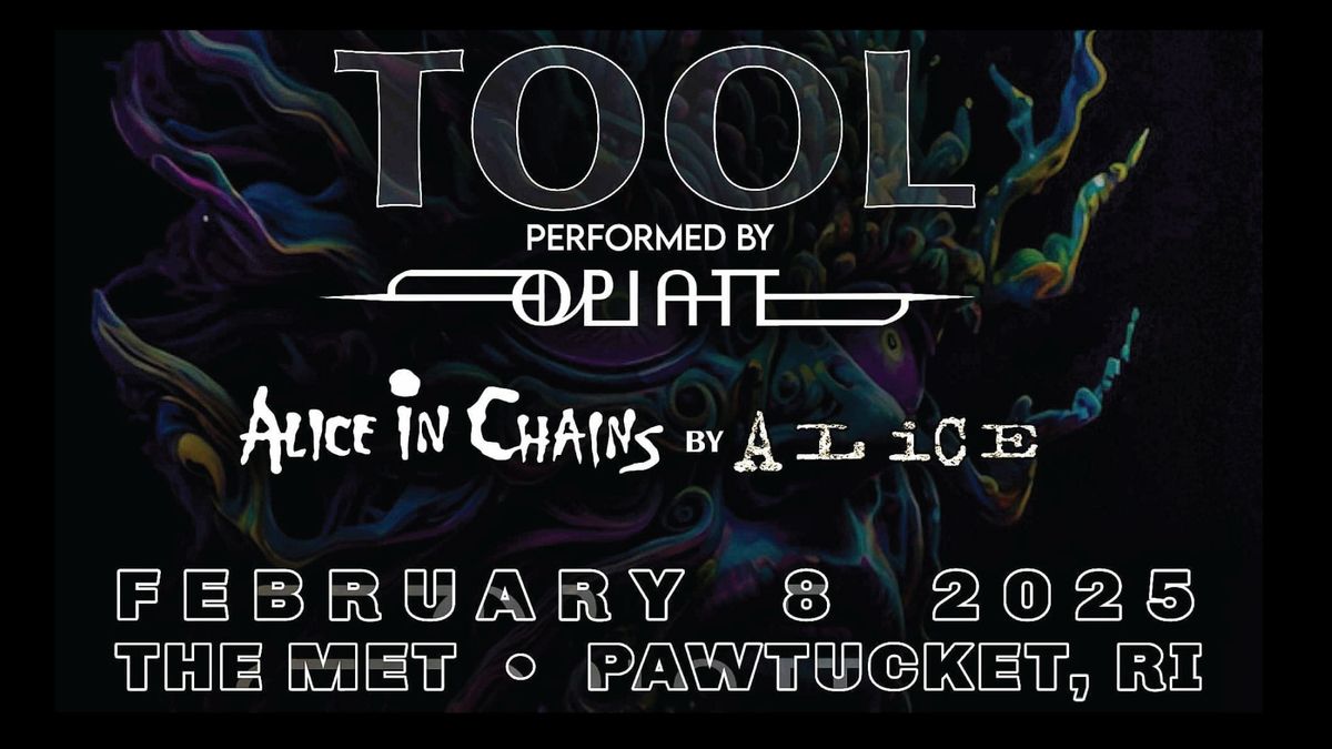 OPIATE performing Tool & Alice playing Alice In Chains\nat THE MET 