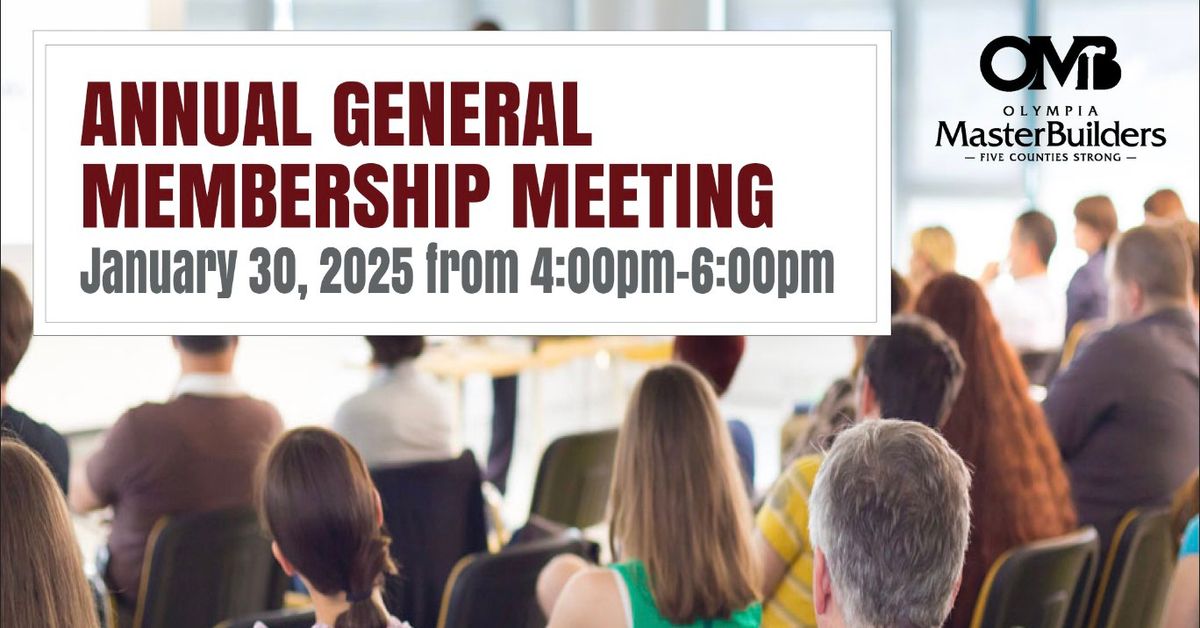 Annual General Membership Meeting