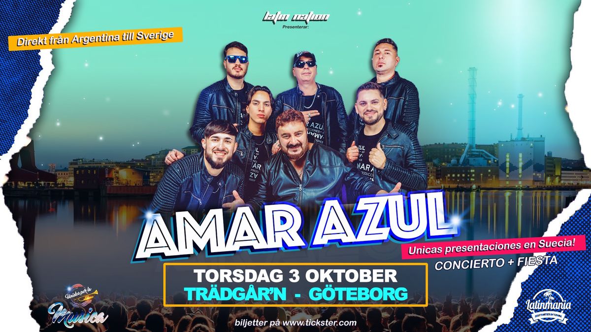 AMAR AZUL i G\u00f6teborg | 3 oktober 