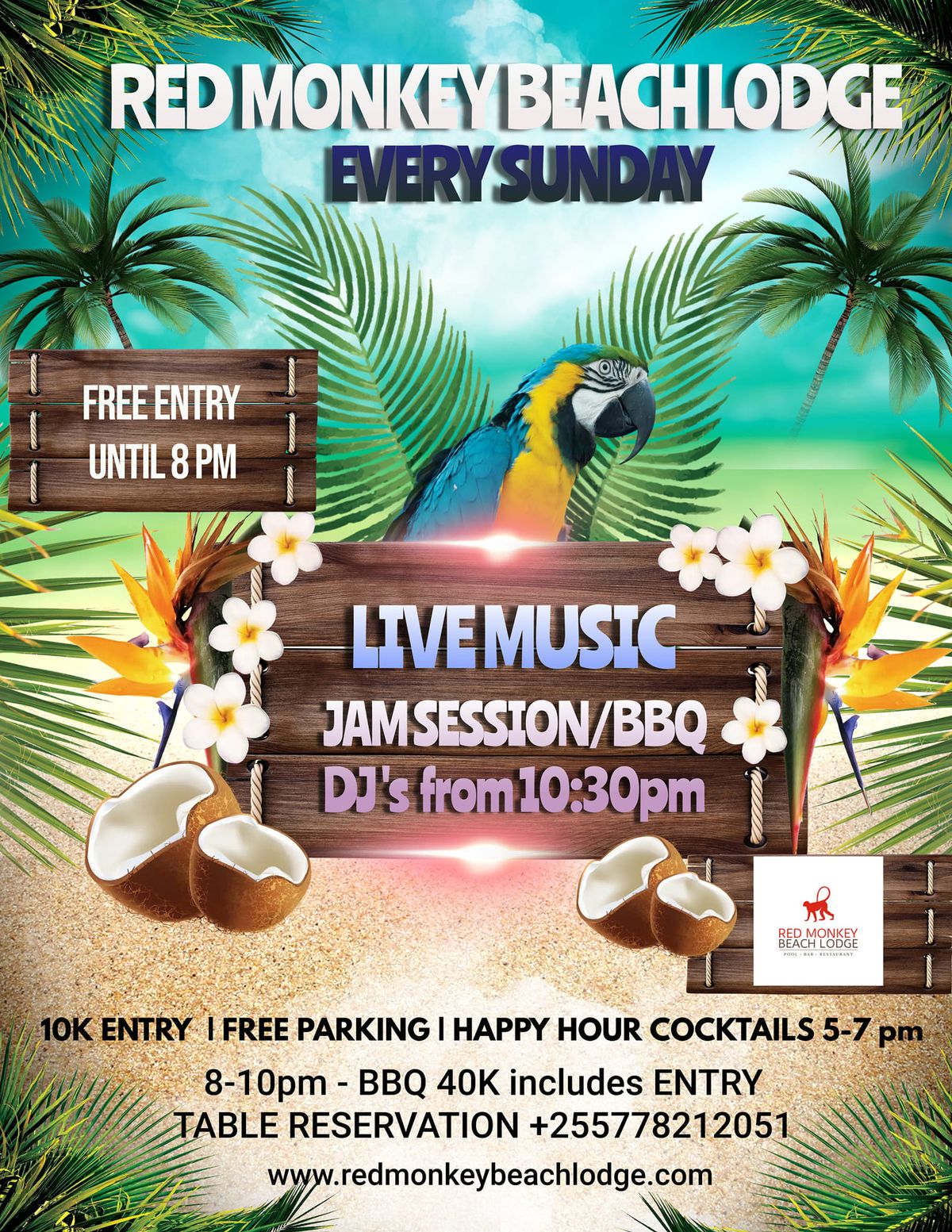 Sunday Live Music\/Jam Session\/BBQ\/DJ