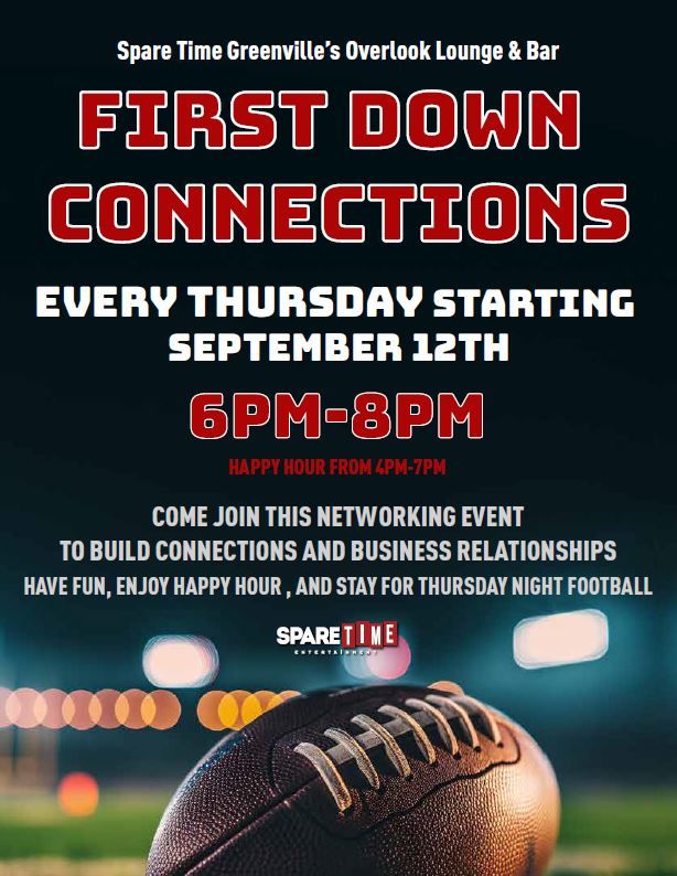 First Down Connections - Networking Event