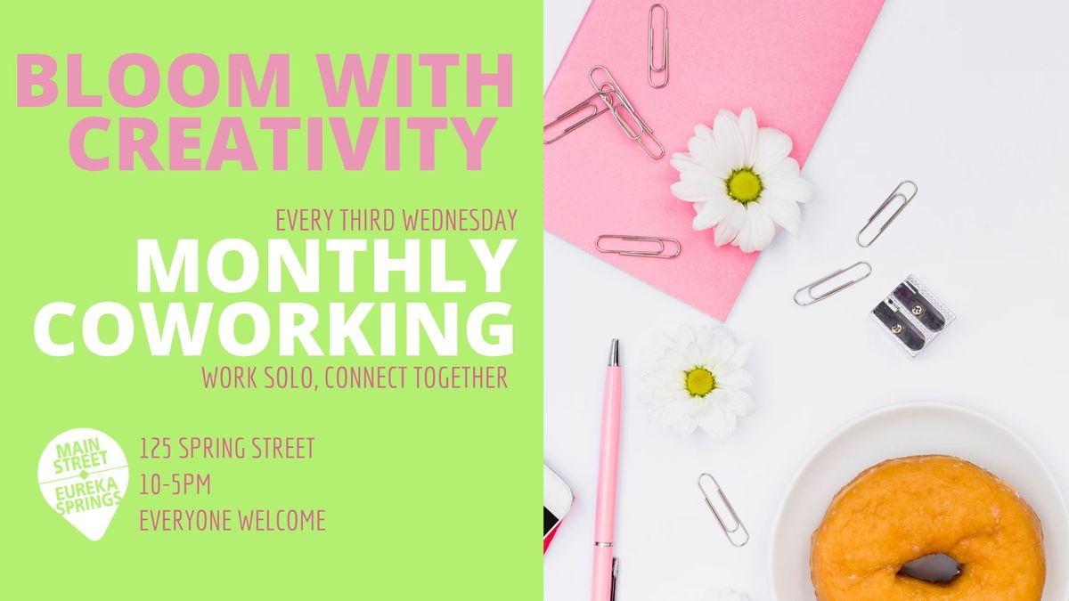 Monthly Coworking with Main Street