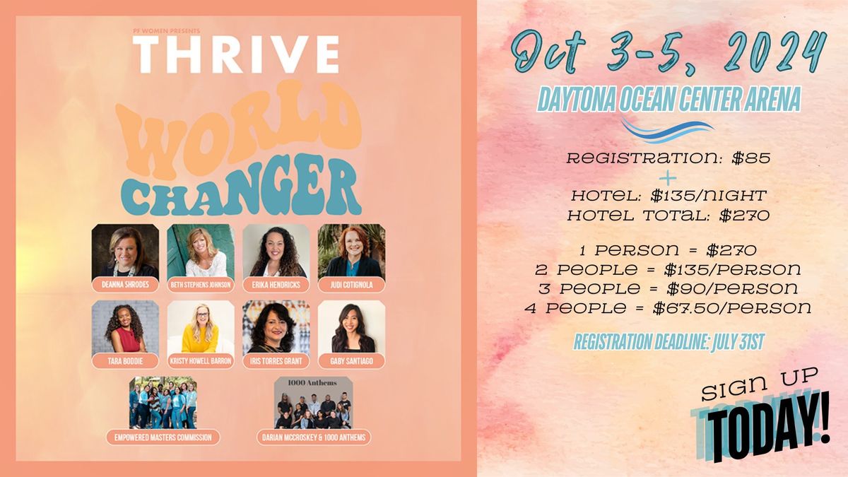 PF Women's THRIVE Conference 2024