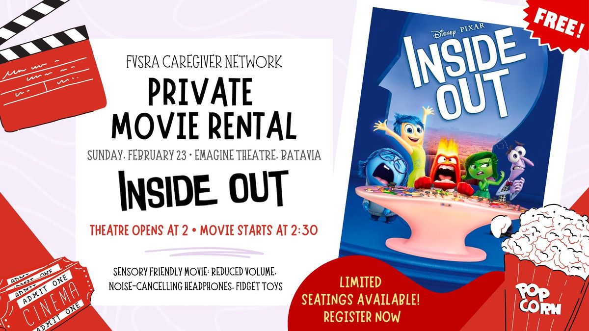 Private Movie Rental with FVSRA Caregiver Network