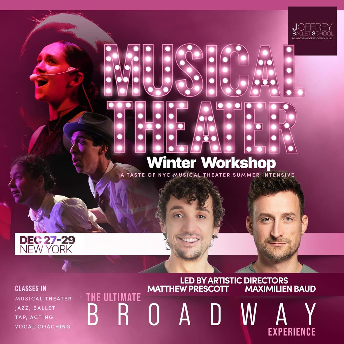 NYC Musical Theater Winter Workshop 2024