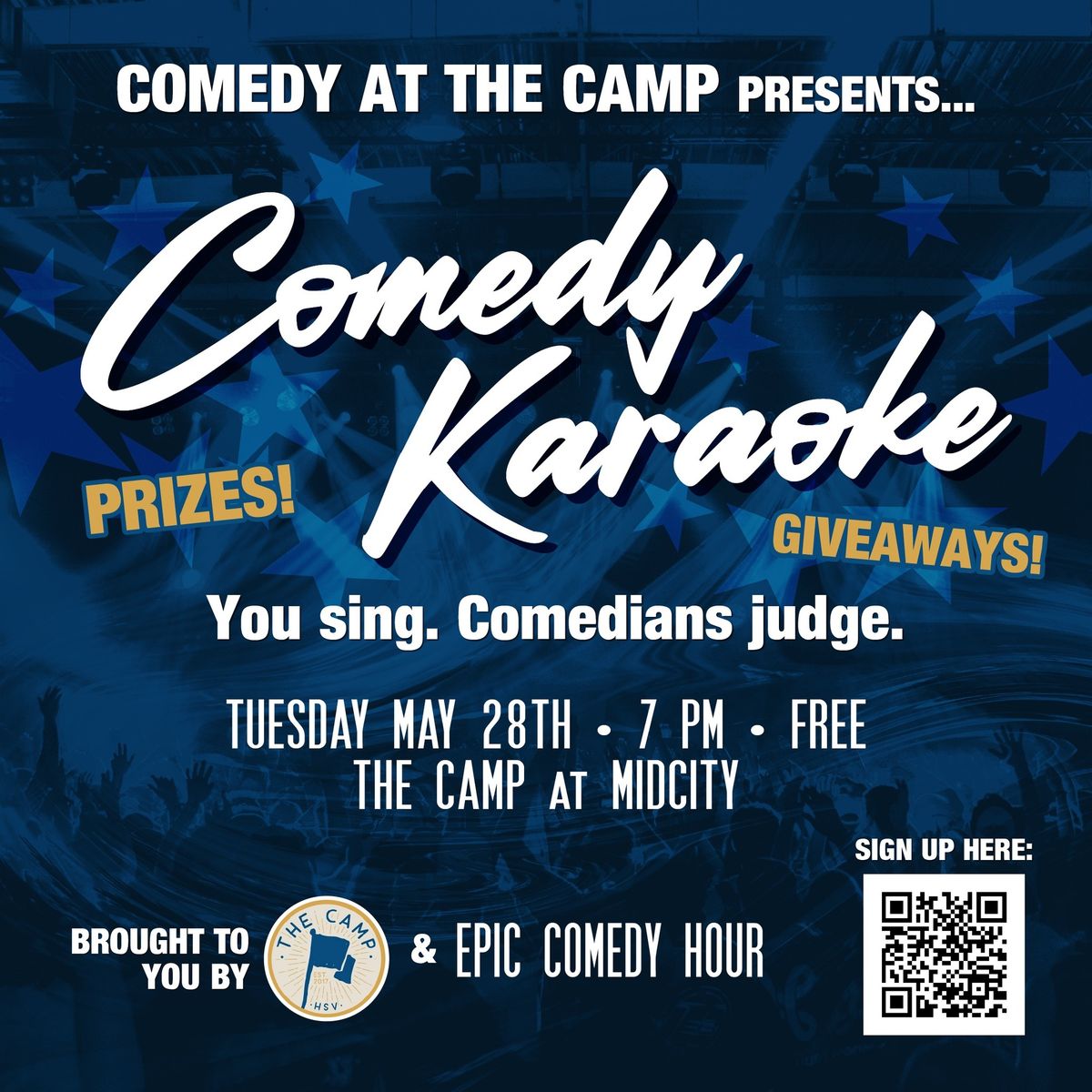 Comedy at the Camp presents: Comedy Karaoke