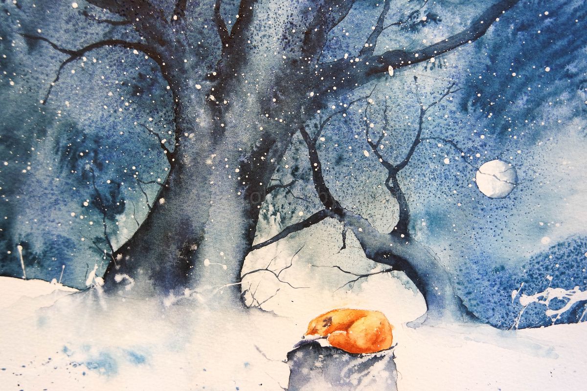 Winter Watercolours and Lunch with Rachel Toll