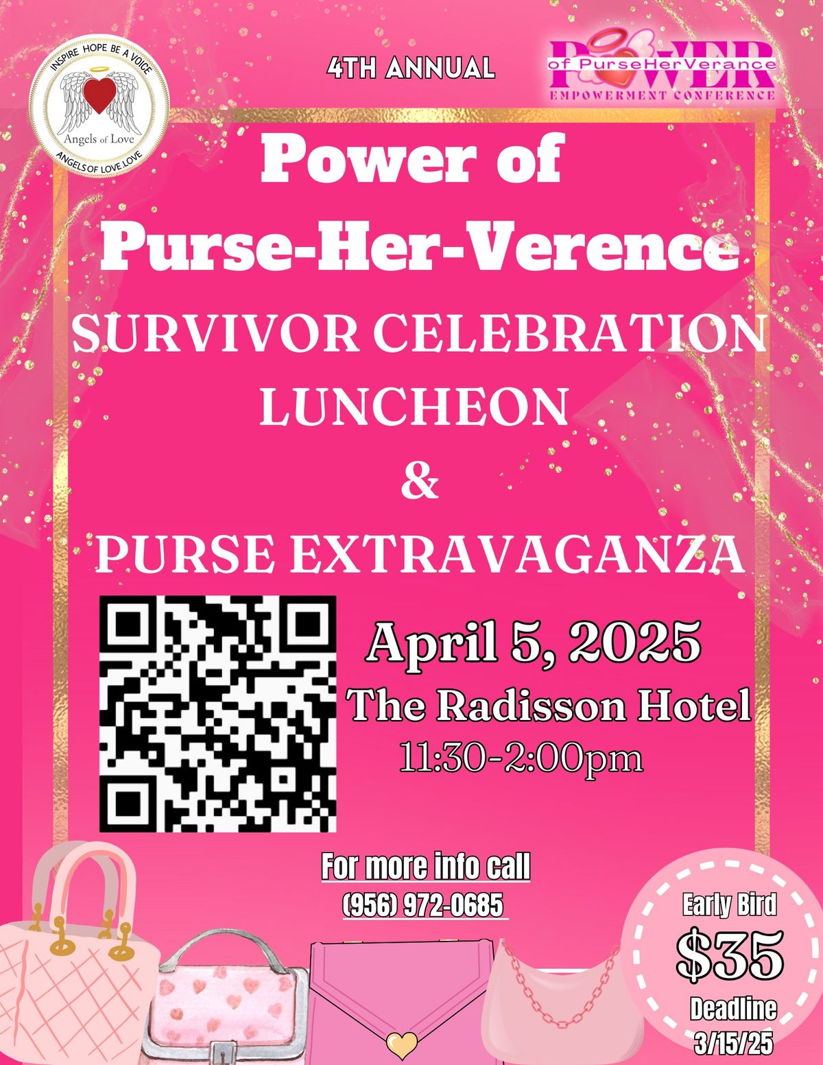 POWER OF PURSEHERVERENCE SURVIVOR CELEBRATION LUNCHEON & PURSE EXTRAVAGANZA