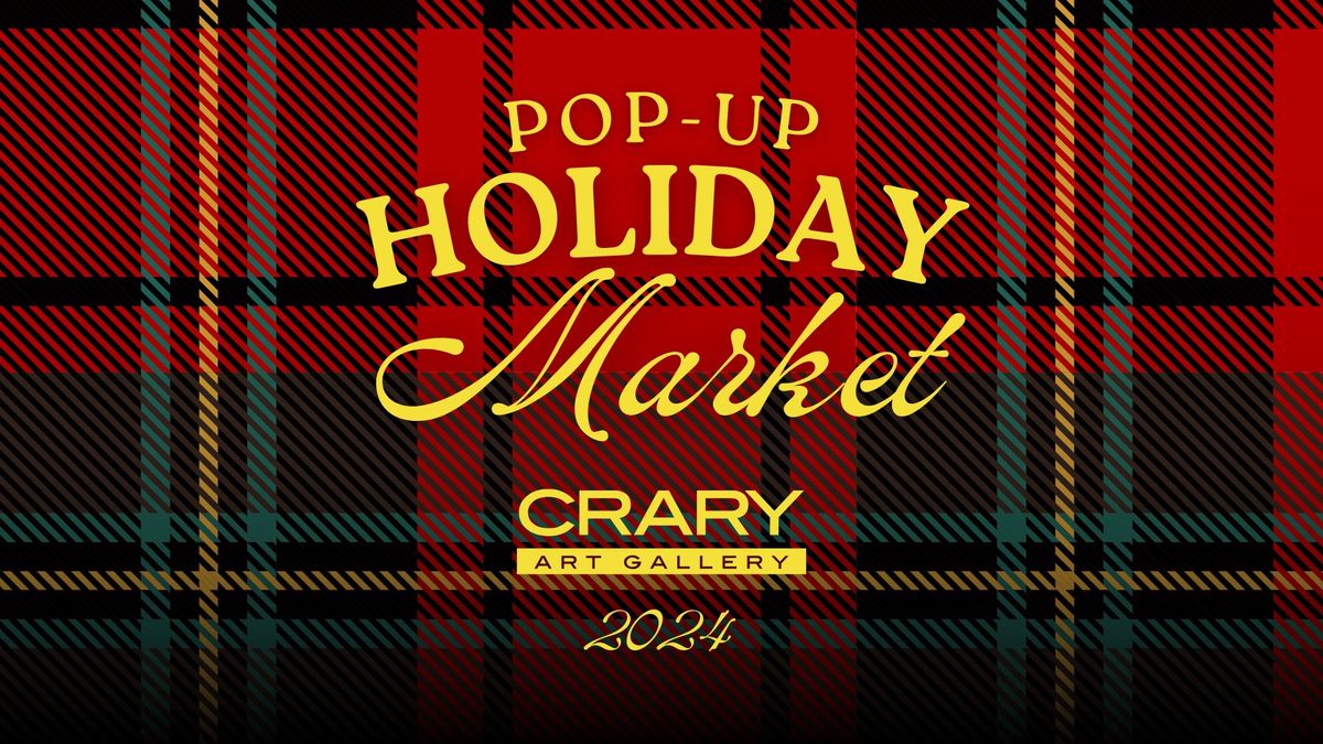 Pop-Up Holiday Market - Benefiting Asheville, NC Artists Impacted by Hurricane Helene