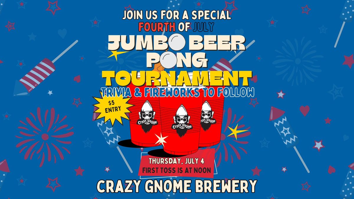 Fourth of July celebration at Crazy Gnome