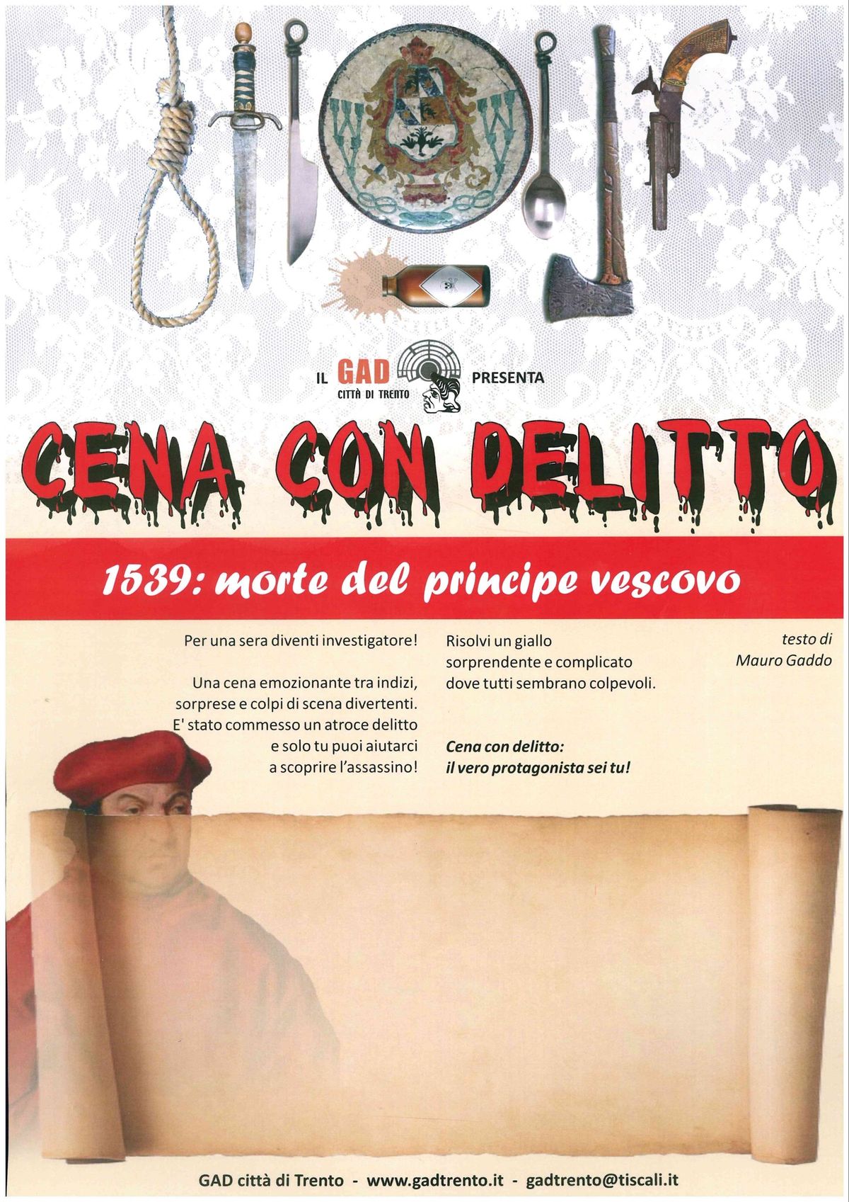 "Cena con delitto" al Borgo Nuovo!