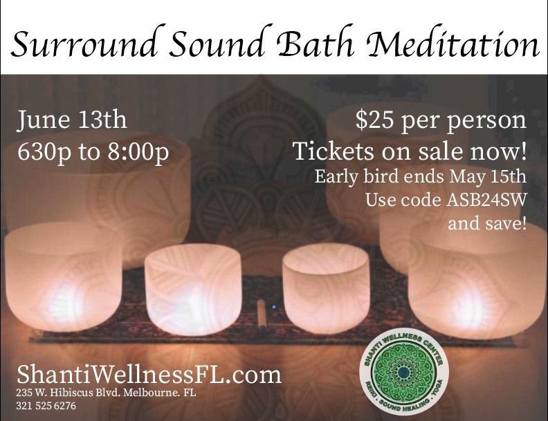 Surround Sound Bath Meditation