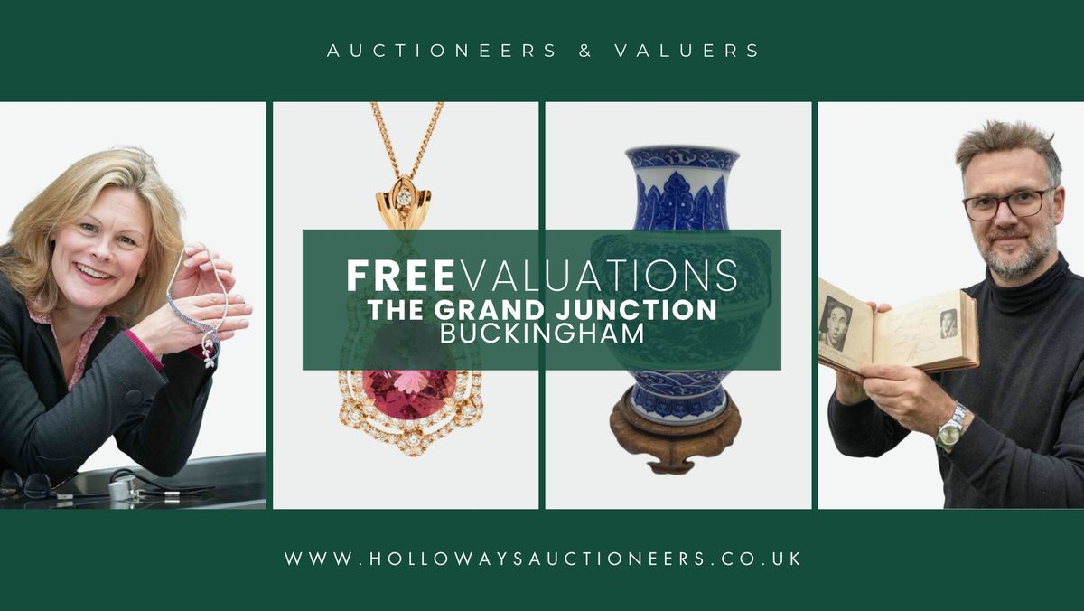 Buckingham Valuation Day: FREE Jewellery & Antique Valuations