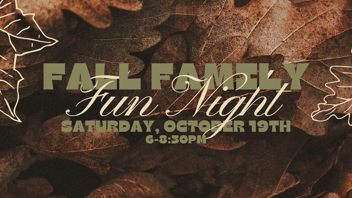 Fall Family Fun Night