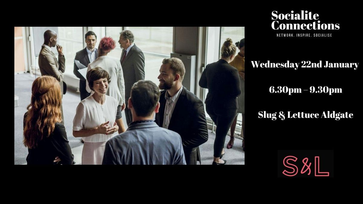 Legal Connections Networking &amp; Elevator Pitch at the Slug &amp; Lettuce Algate 