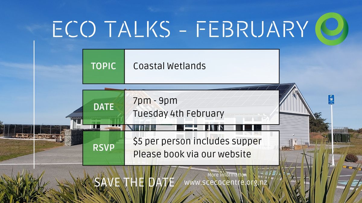 Eco Talks February - Coastal Wetlands