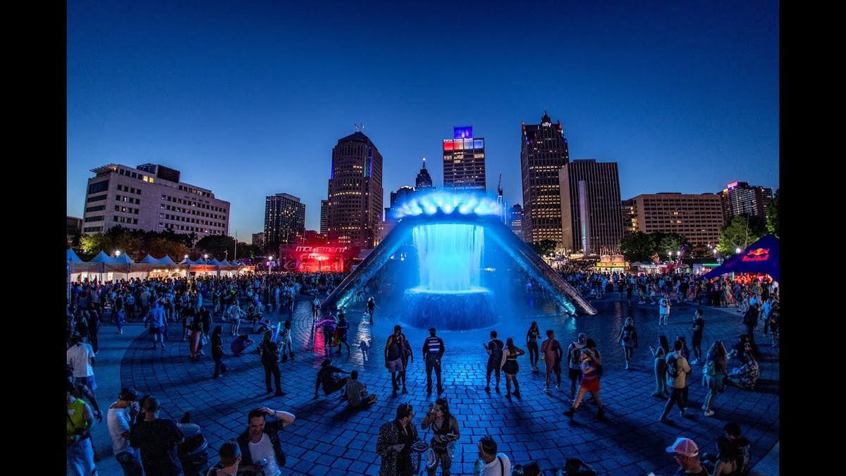 Movement Music Festival - Monday at Hart Plaza