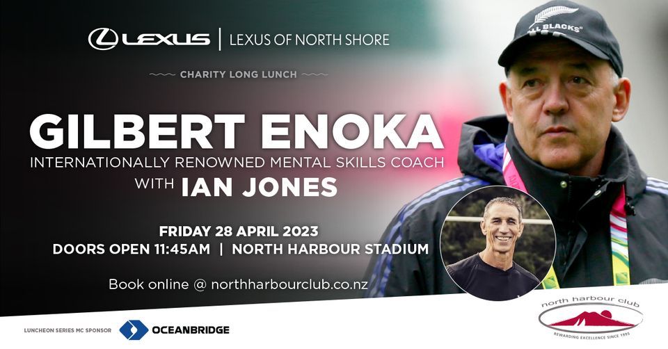 Lexus of North Shore Charity Lunch - With Gilbert Enoka & Ian Jones, MC Jim Kayes