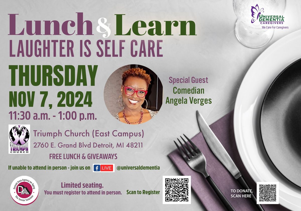 Lunch & Learn Laughter is Self Care