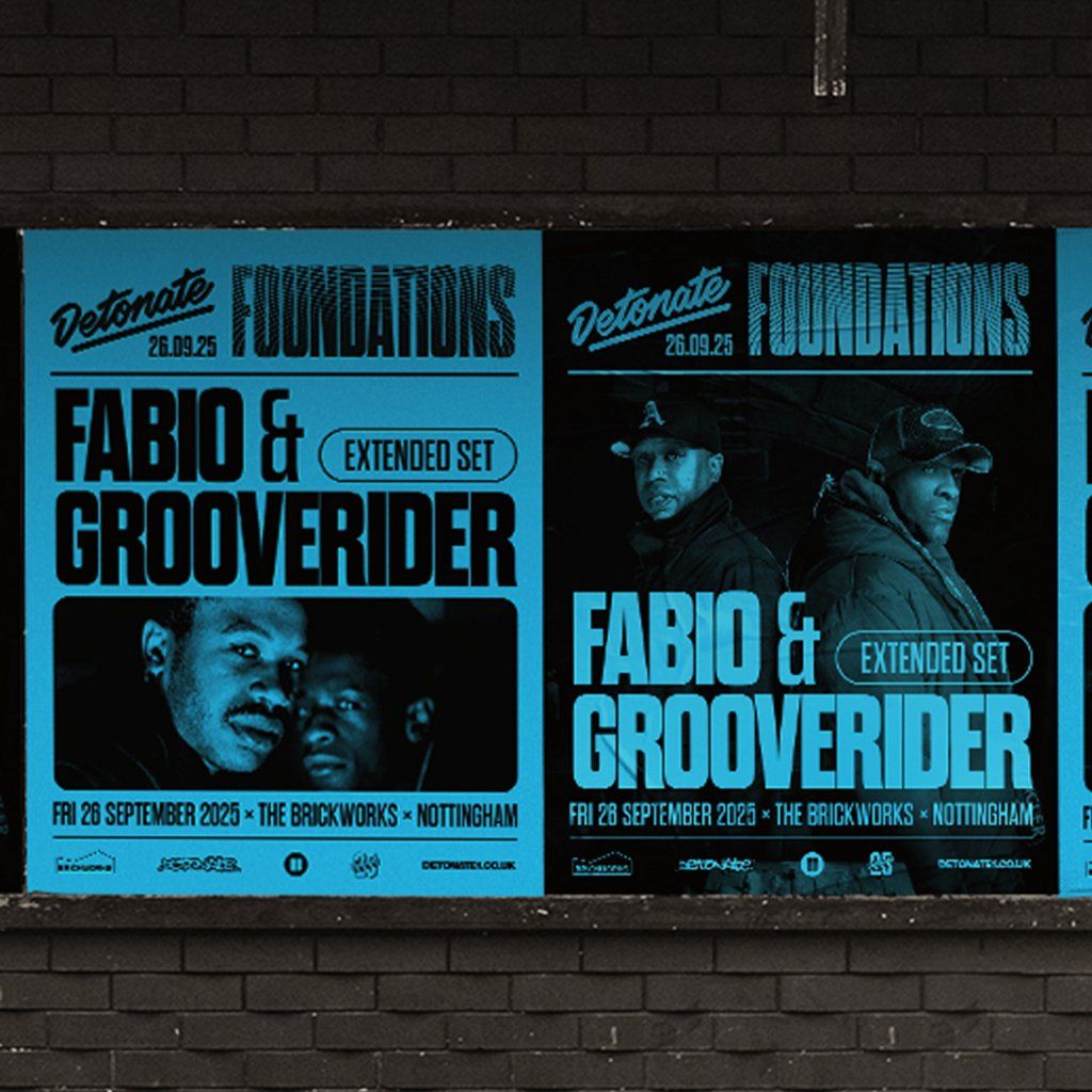 Detonate Foundations: FABIO & GROOVERIDER + more...