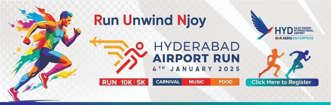 Hyderabad Airport Run 2025