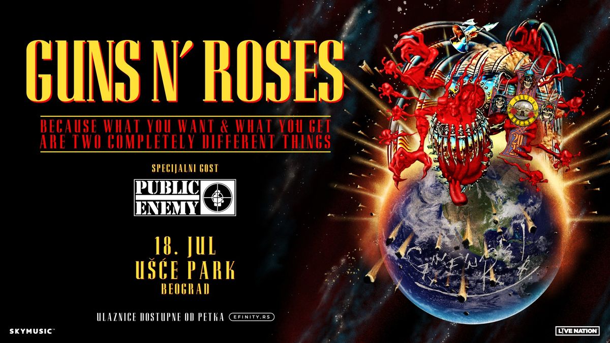 Guns N' Roses | U\u0161\u0107e Beograd | 18\/07\/2025