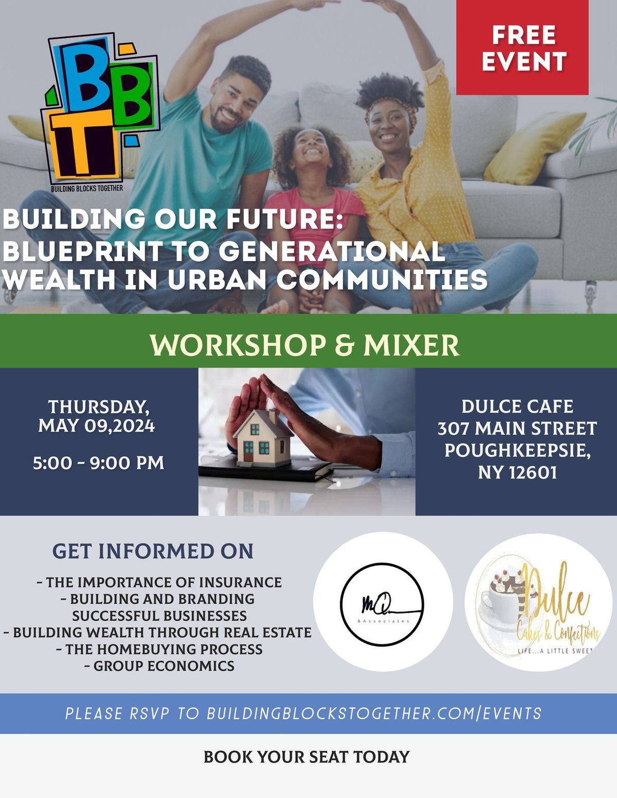 Building Our Futures: Blueprint To Generational Wealth in Urban Communities Workshop & Mixer