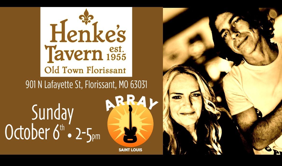 Array Saint Louis (Duo) LIVE @ Henkes Tavern, Old Town Florissant, MO