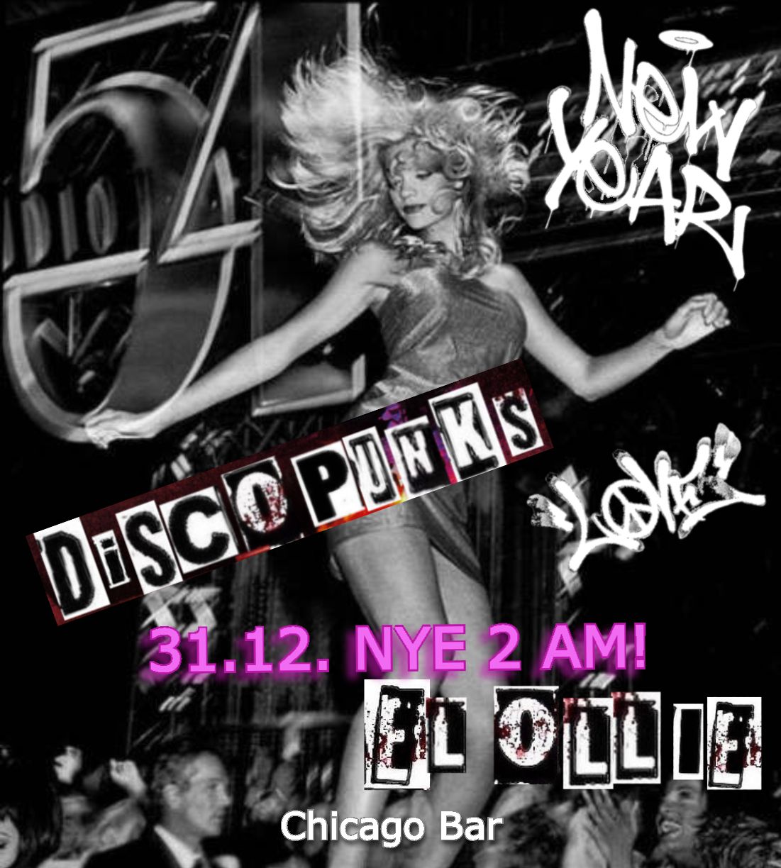 NEW YEARS EVE DISCOPUNKS!  (After Midnight! 2 AM Set - till morning!))