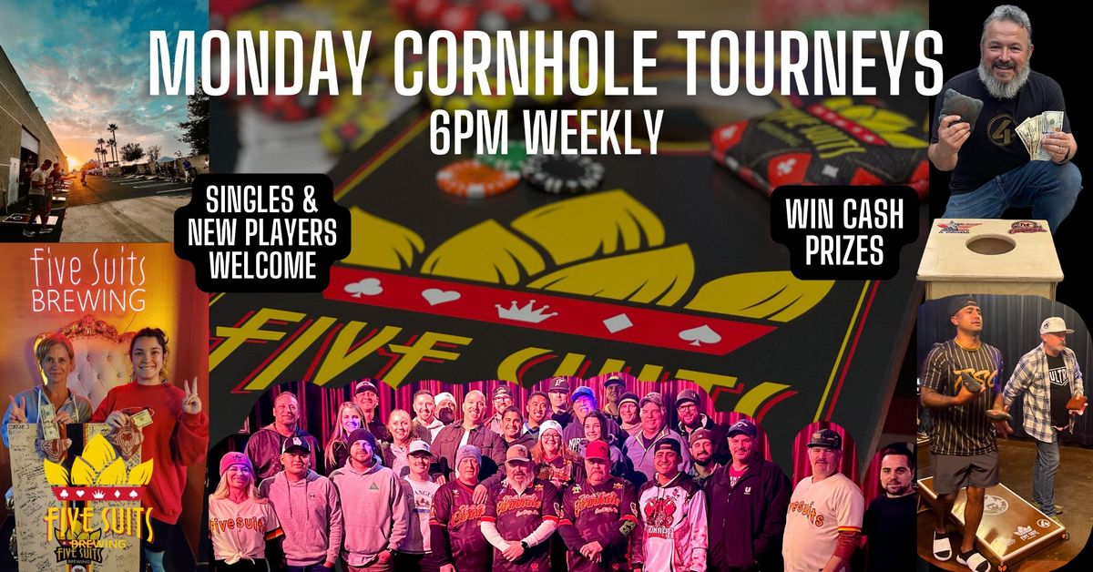 Cornhole Tournaments - Every Monday