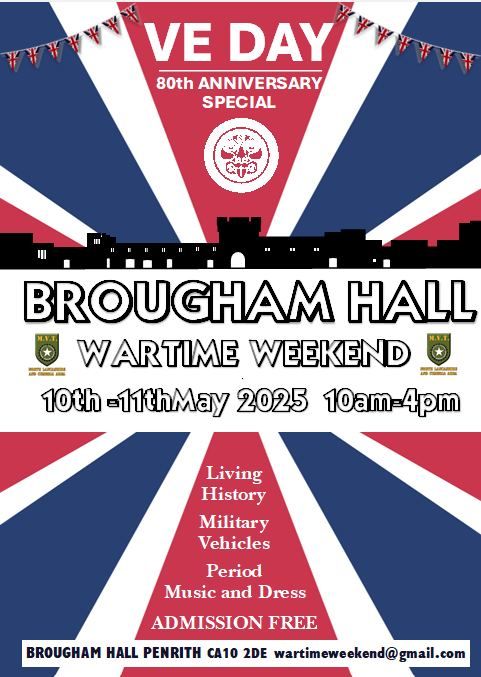 Brougham Hall Wartime Weekend 2025 VE Special 