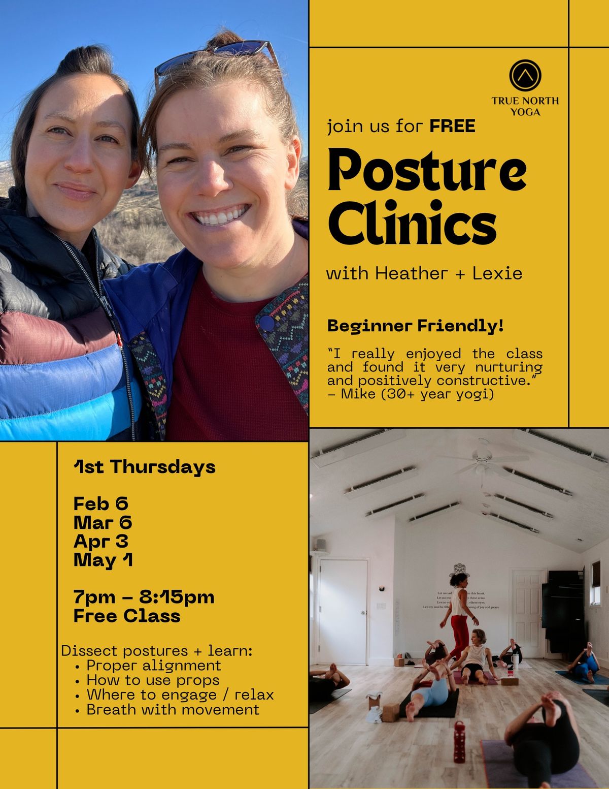 FREE Posture Clinic 