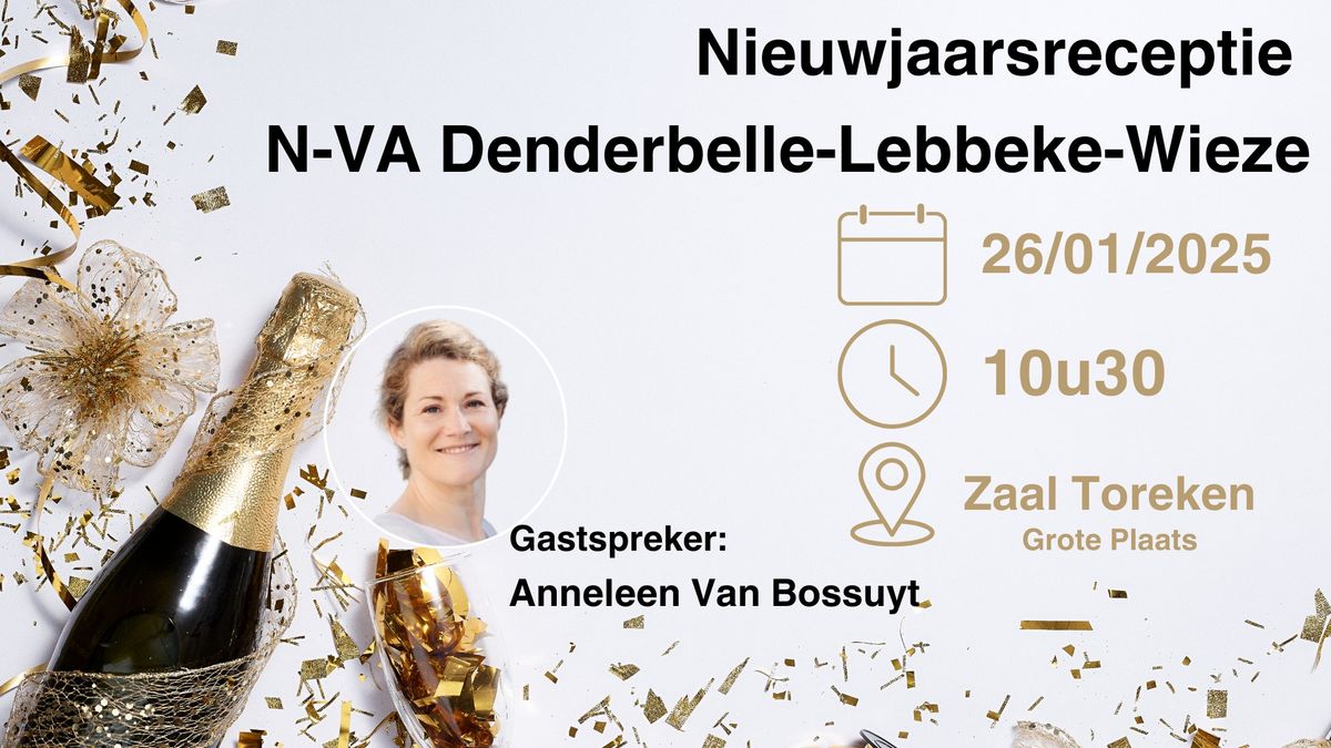 Nieuwjaarsreceptie N-VA Denderbelle-Lebbeke-Wieze \ud83c\udf7e