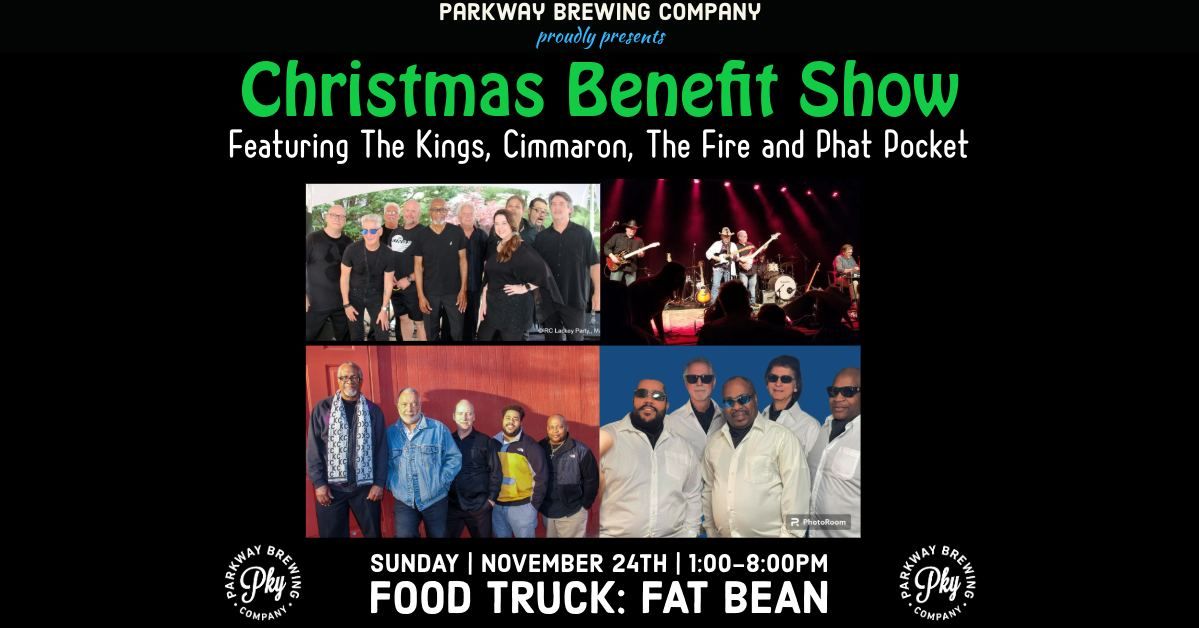 Christmas Benefit Show w\/ The Kings, Cimmaron, Phat Pocket, and The Fire