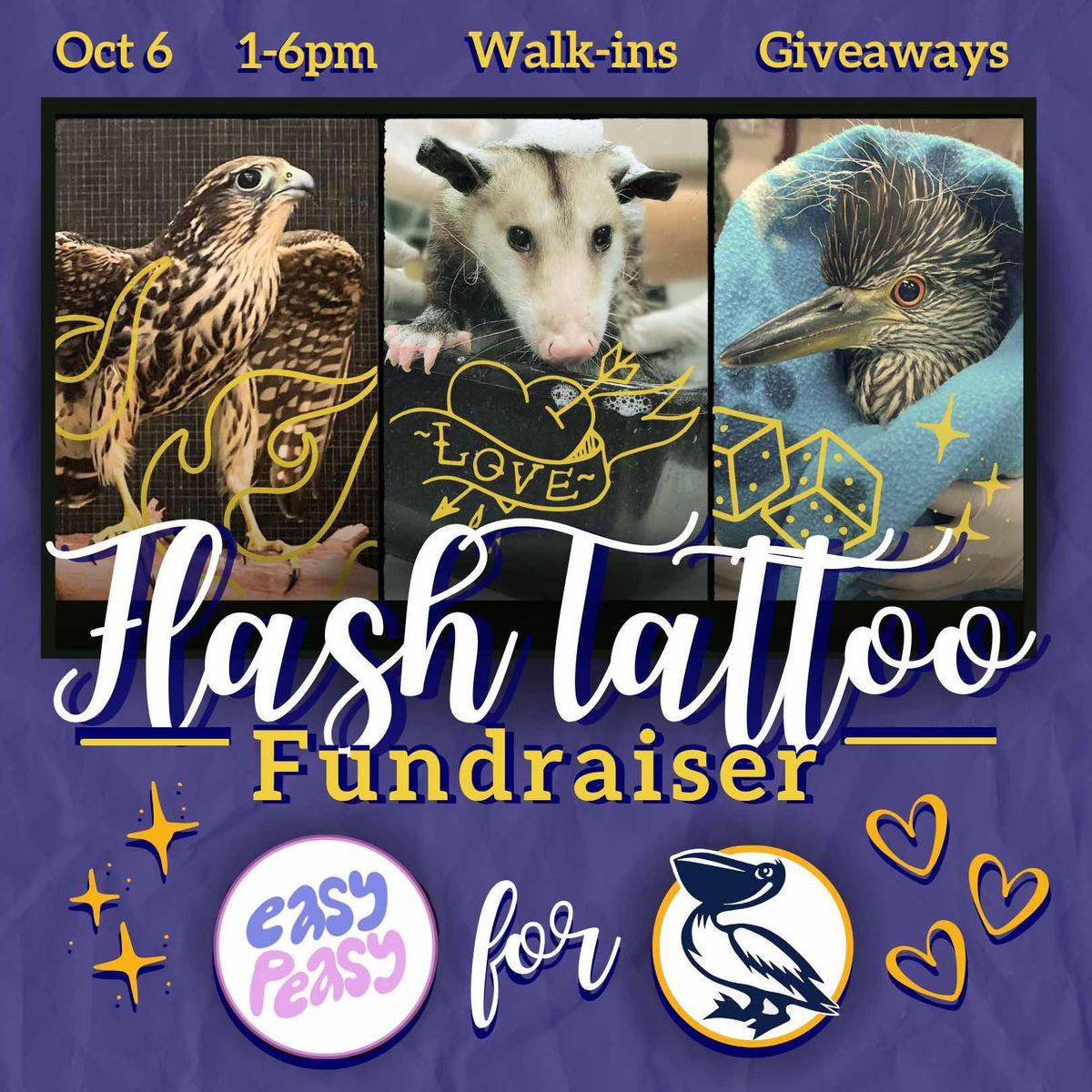 Flash Tattoo Fundraiser