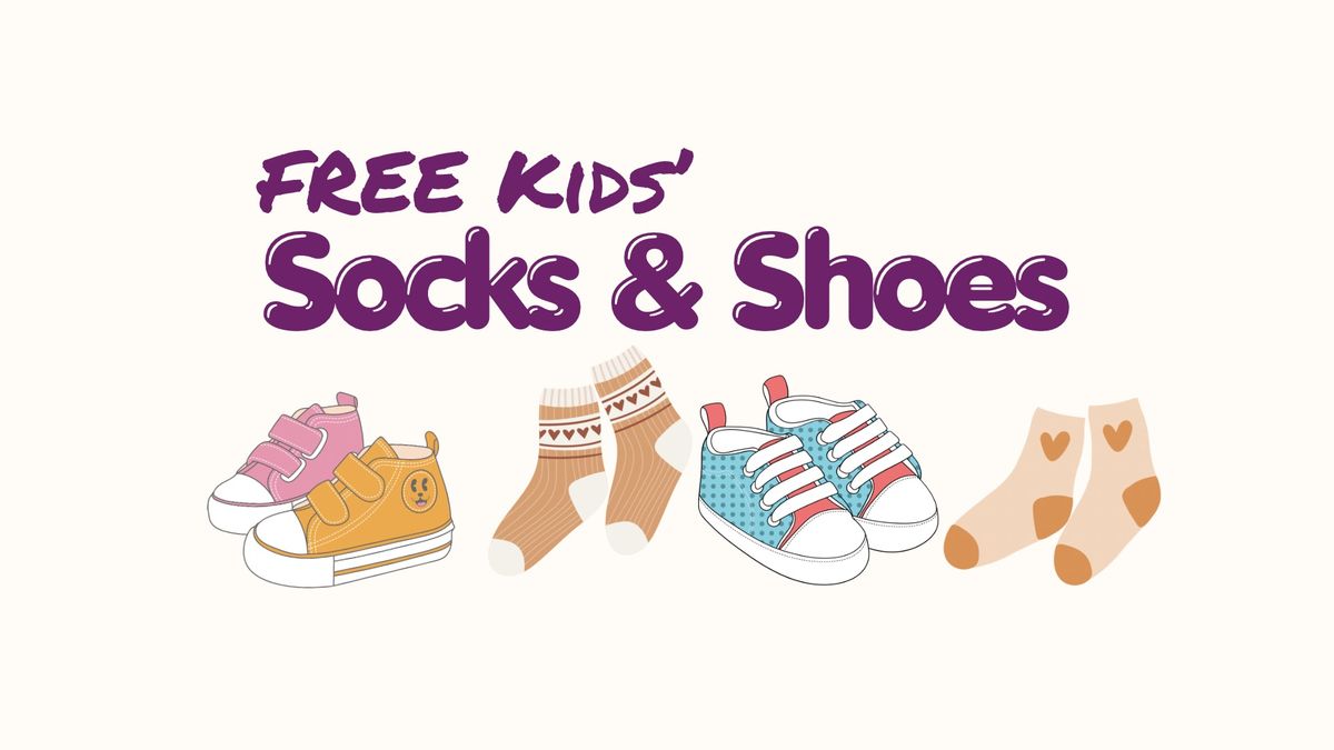 Free Kids\u2019 Socks & Shoes