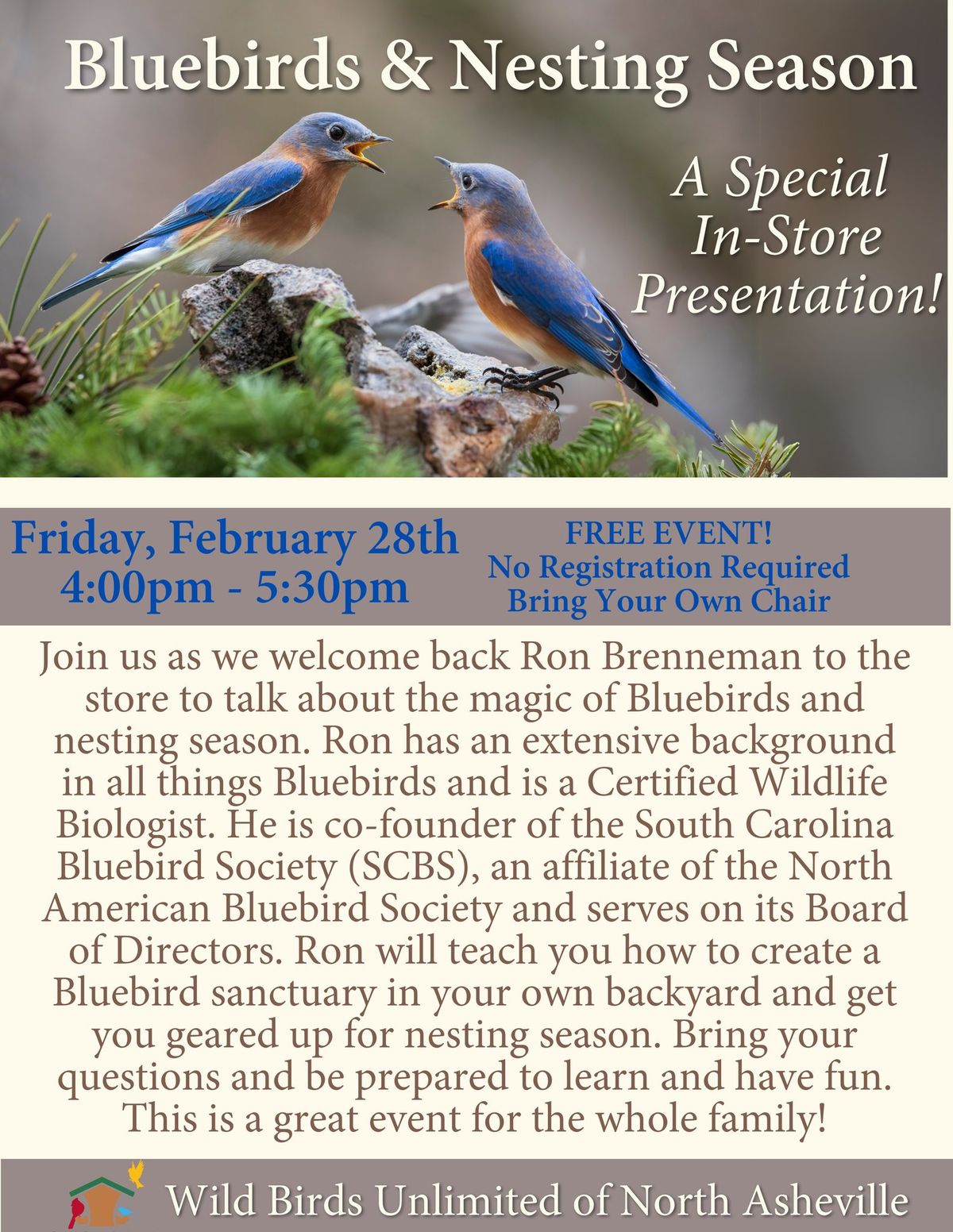 Bluebirds and Nesting Season! 