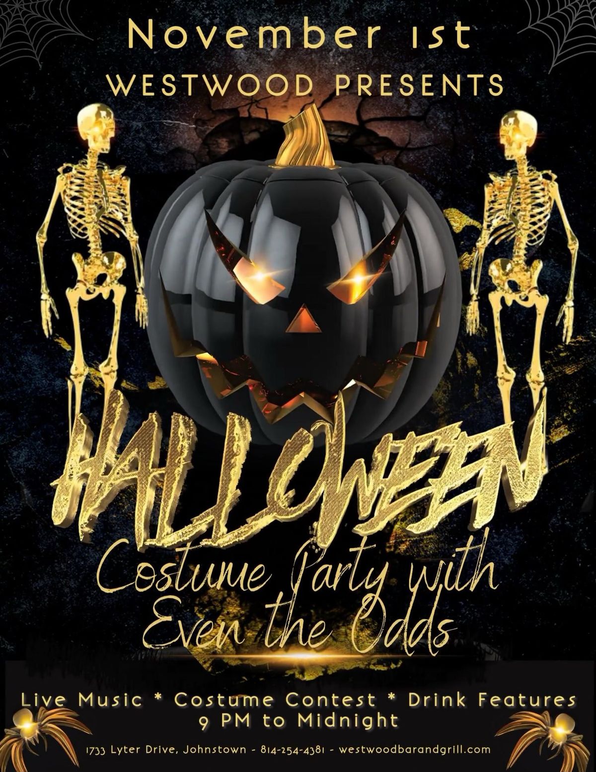 EtO Halloween Party at Westwood Bar & Grill 