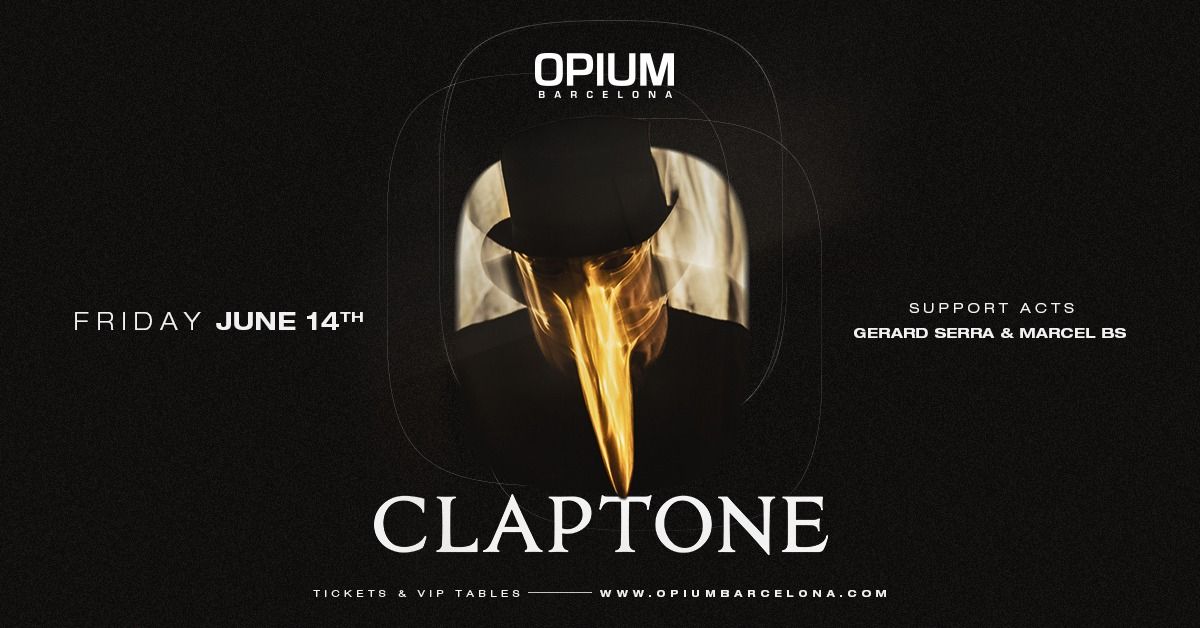 Claptone at Opium