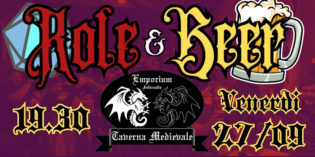 Role & Beer 15 @Emporium Infernalis