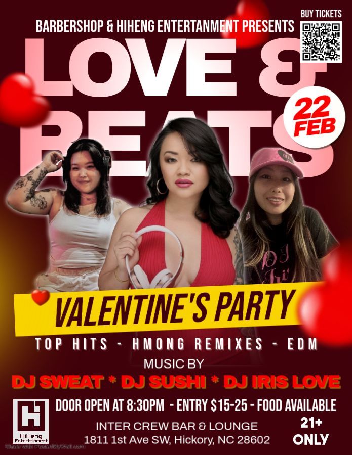 LOVE AND BEATS VALENTINE'S PARTY