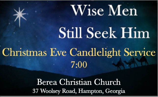 Candlelight Christmas Eve Service