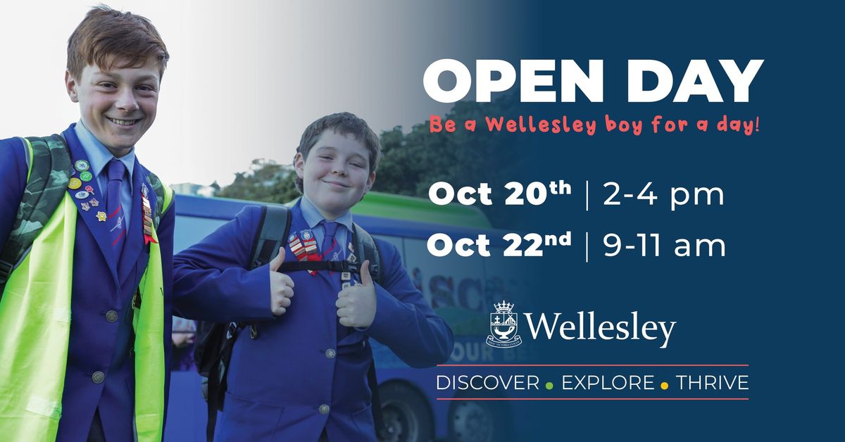 Wellesley Open Day