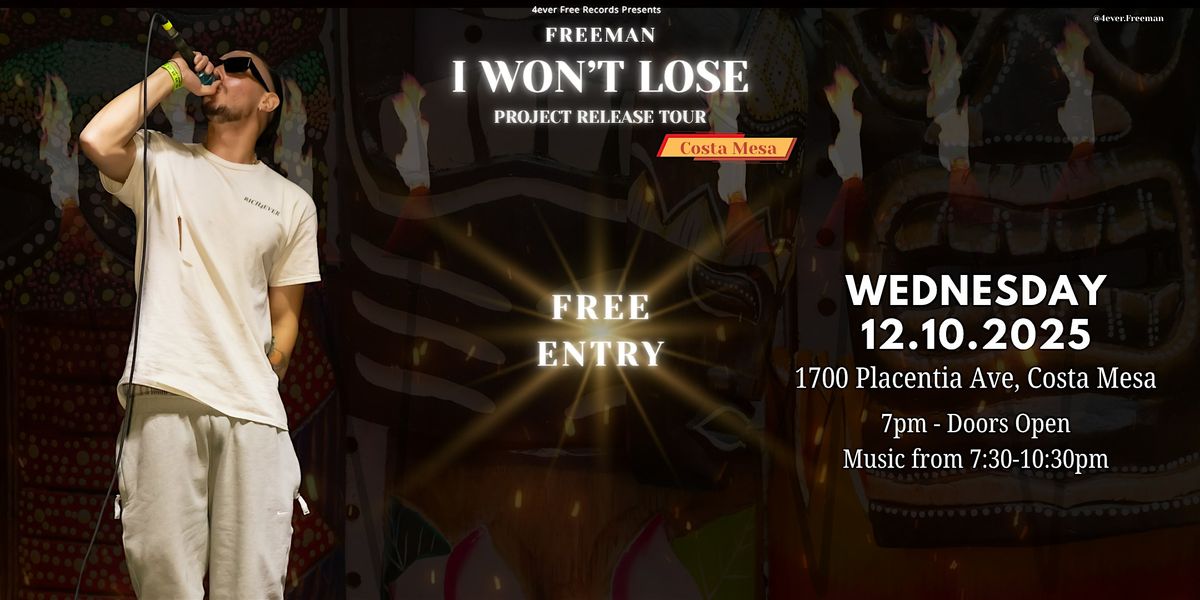 FREEMAN - PROJECT RELEASE PARTY